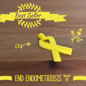 End Endometriosis Awareness Ribbon